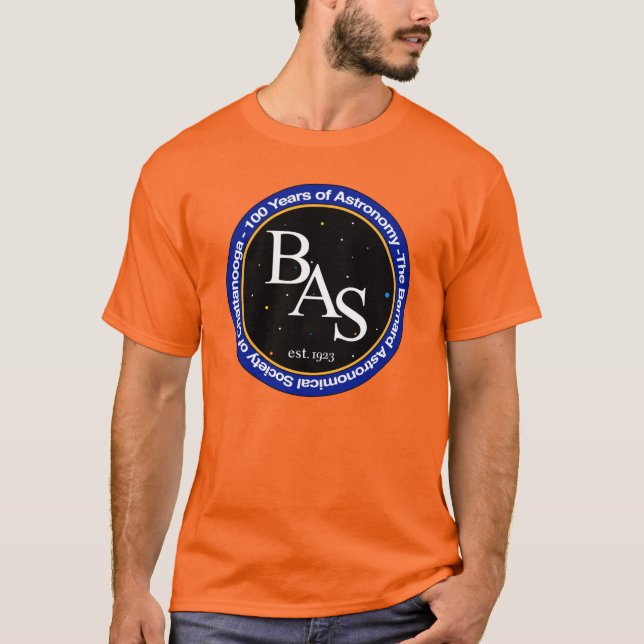 BAS-T - Shirt mit großem Logo auf der Vorderseite  (Vorderseite)