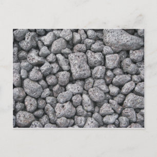 Basalt cobbles postkarte