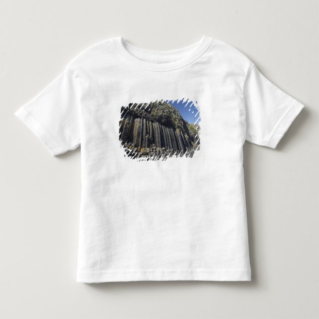 Basalt Columns by Fingal's Höhle, Staffa, außerhal Kleinkind T-shirt (Vorderseite)