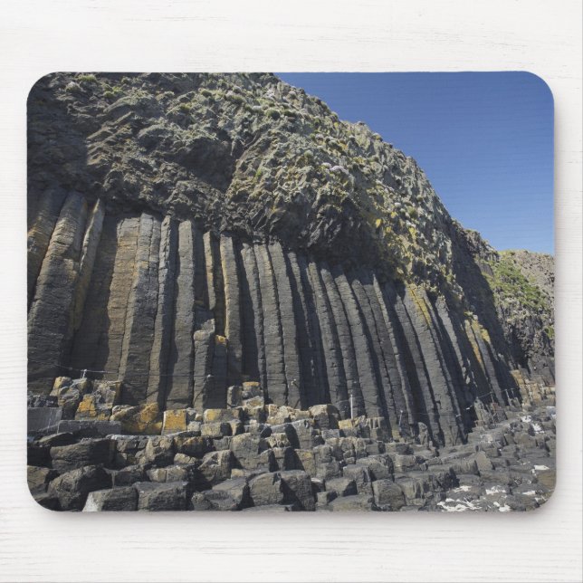 Basalt Columns by Fingal's Höhle, Staffa, außerhal Mousepad (Vorne)