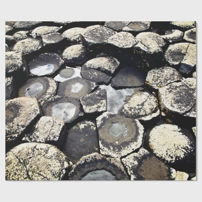 Basalt Formations Giant’s Causeway Geschenkpapier (Flach)