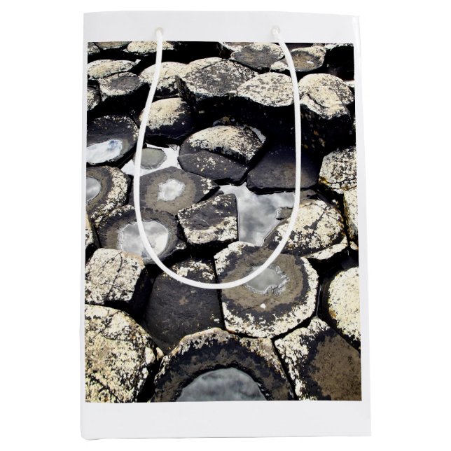 Basalt Formations Giant’s Causeway Mittlere Geschenktüte (Vorderseite)