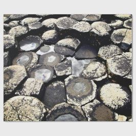 Basaltformationen Giant’s Causeway Geschenkpapier
