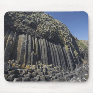 Basaltsäulen von Fingal's Cave, Staffa, vor der Kü Mousepad