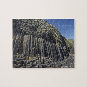 Basaltsäulen von Fingal's Cave, Staffa, vor der Kü Puzzle
