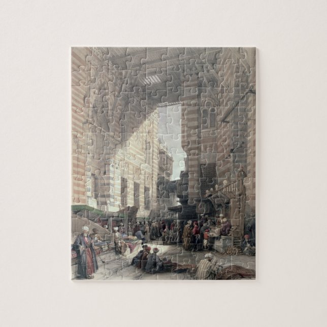 Basar der Silk Kaufleute, Kairo, von "Ägypten a Puzzle (Vertikal)