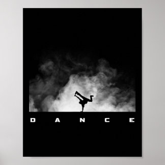 Basbo Dance Lace - Schwarz Poster