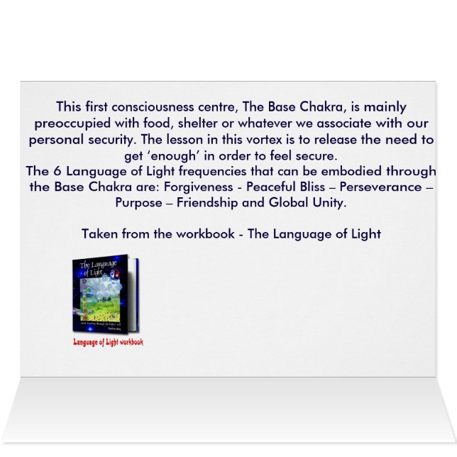 Base Chakra (Innenansicht Horizontal (Oben))