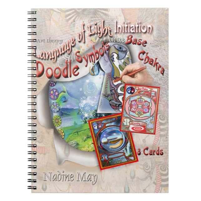 Base Chakra Frontabdeckung Notizblock (Vorderseite)