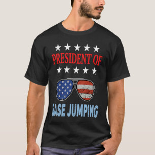 Base Jumping Accessories USA Base Jumping Sprichwo T-Shirt