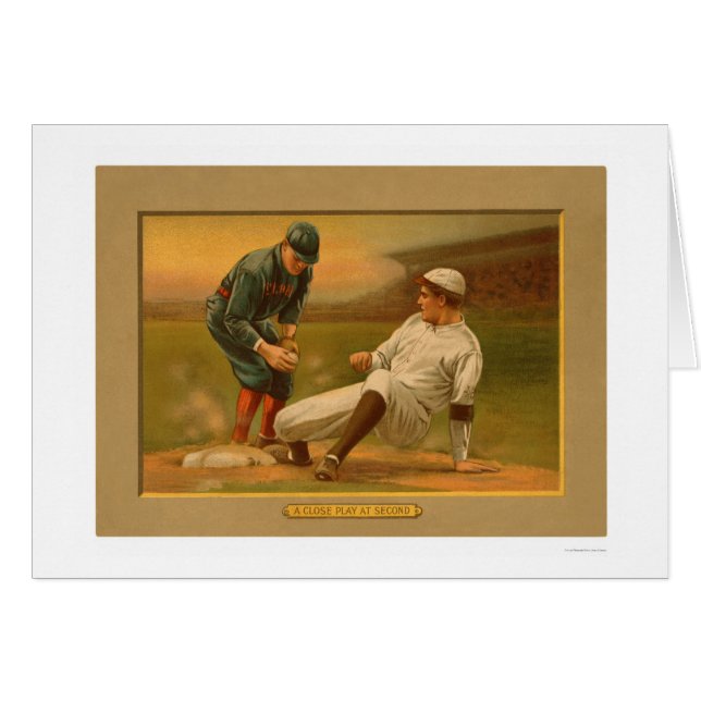 Base-Spiel-Baseball 1911 (Vorderseite (Horizontal))