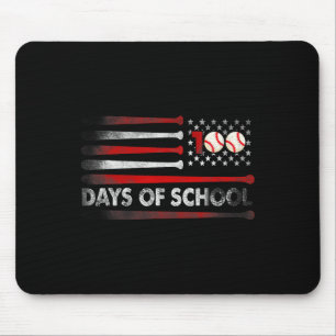 Baseball 100 Tage der Schule Baseball 100 Tage Tee Mousepad