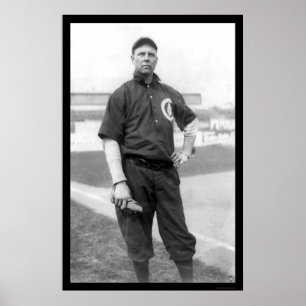 Baseball 1910 drei Finger-Browns CUB Poster