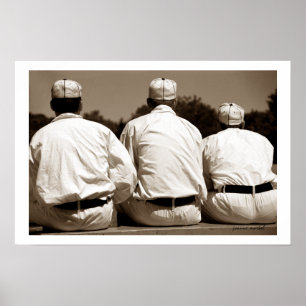 Baseball 1 Druck Poster