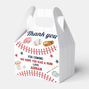 Baseball 1. Geburtstag Geschenkschachtel