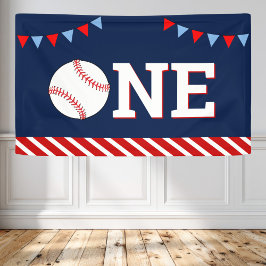 Baseball 1. Geburtstag Party Banner