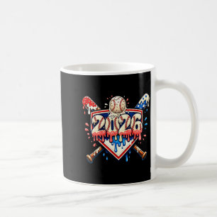 Baseball 2026 Eiscreme-Tropfbats für Jungen Geburt Kaffeetasse