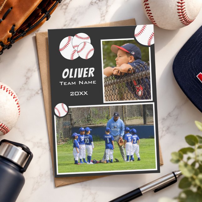 Baseball 2 Foto-Memory-Mate-Karte (Von Creator hochgeladen)