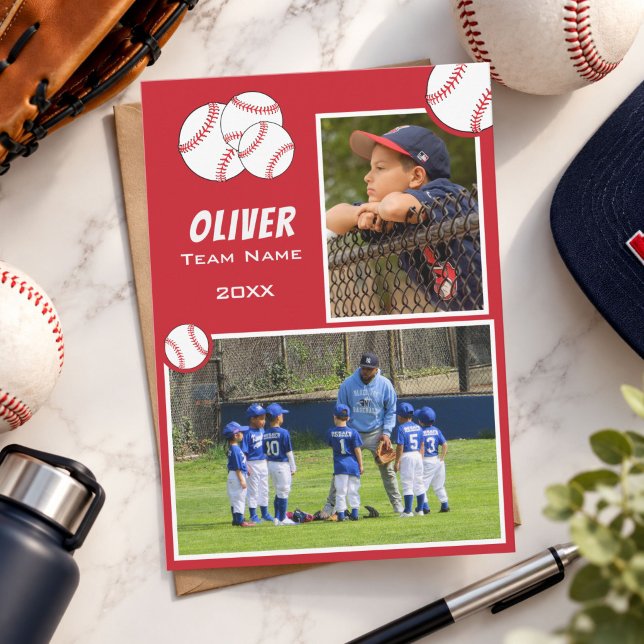 Baseball 2 Foto-Memory-Mate-Karte (Von Creator hochgeladen)