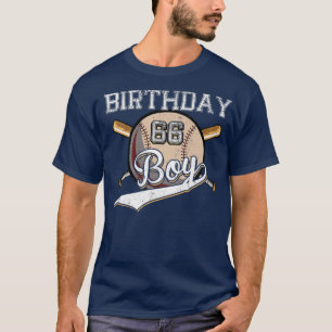 Baseball 66. Geburtstagsparty 66 Jahre alter Baseb T-Shirt