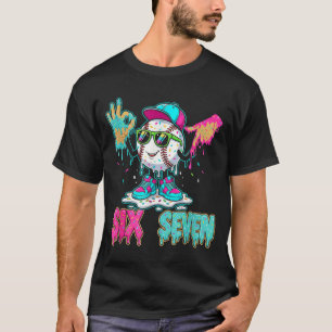 Baseball 67 Drip Six Seven Handzeichen Eiscreme Me T-Shirt