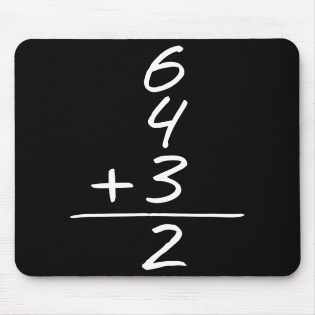 Baseball 6 4 3 Doppelspiel - Zwei Design Mousepad (Vorne)