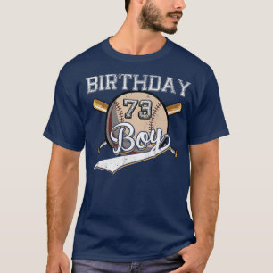 Baseball 73. Geburtstagsparty 73 Jahre alter Baseb T-Shirt