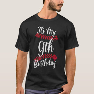 Baseball 9. Geburtstag Es sind meine 9. Geburtstag T-Shirt