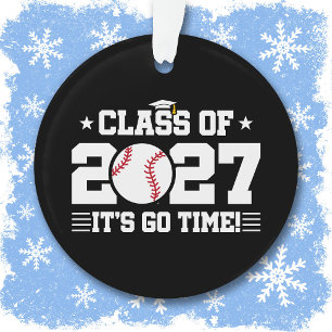 Baseball-Abschluss Es ist soweit Abschlussklasse 2 Ornament