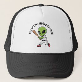 Baseball Alien Hat Truckerkappe