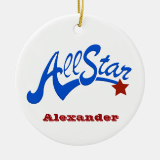Baseball All Star Keramikornament