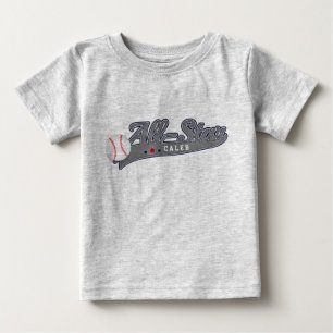 Baseball ALL-STAR Sport individuell personalisiert Baby T-shirt