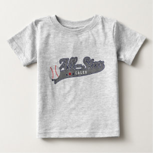 Baseball ALL-STAR Sports Custom Personalisiert Baby T-shirt