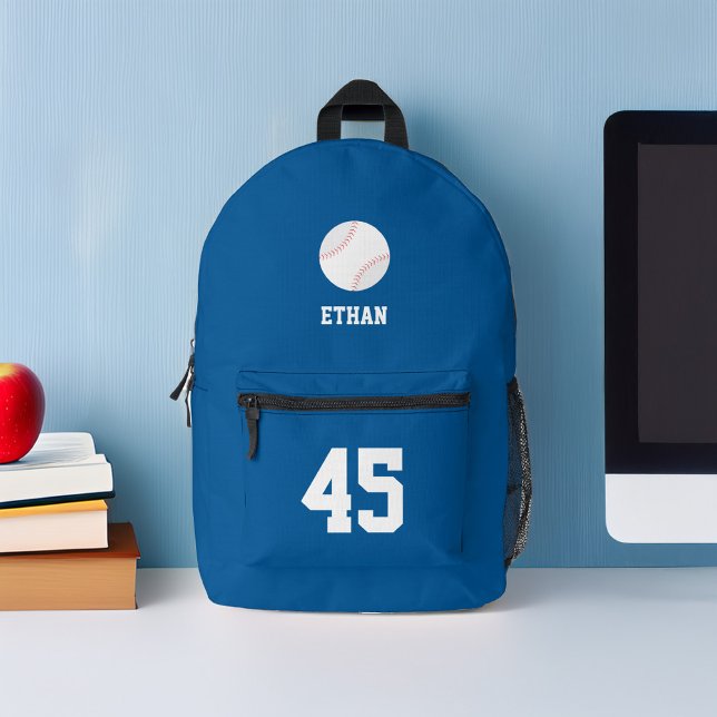 Baseball als Personalisiert Bedruckter Rucksack (Von Creator hochgeladen)