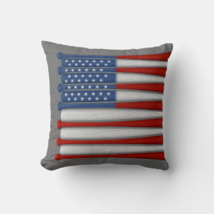 Baseball America (USA) Throw Kissen