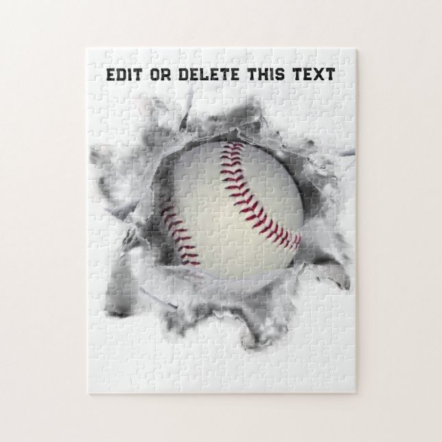 Baseball-Andenken Puzzle (Vertikal)