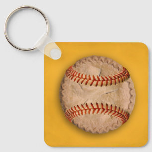 Baseball-Apfelkuchen Schlüsselanhänger