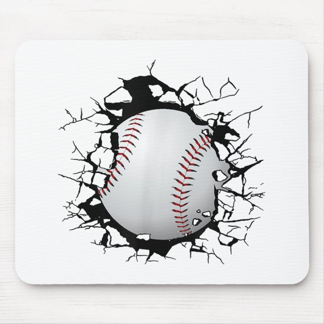 Baseball Apparel - Baseball Mousepad (Vorne)