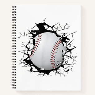 Baseball Apparel - Baseball Notizbuch