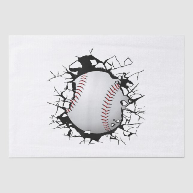 Baseball Apparel - Baseball Seidenpapier (Vorderseite)