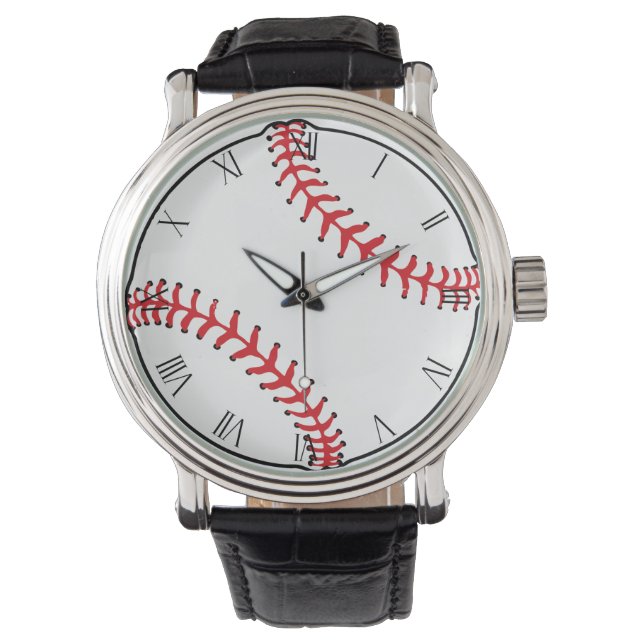Baseball Armbanduhr (Vorderseite)