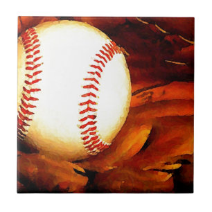 Baseball Art Fliese