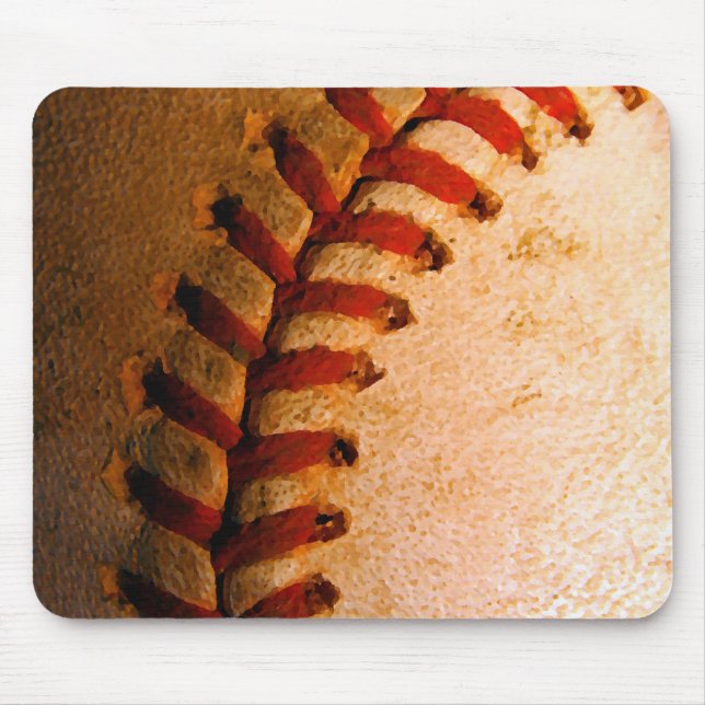 Baseball Art Mousepad (Vorne)