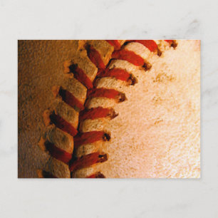 Baseball Art Postkarte