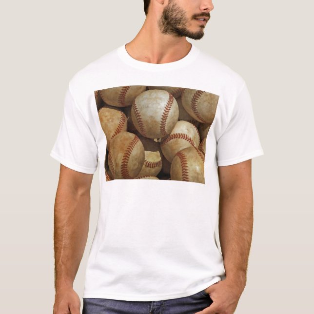 Baseball Art T-Shirt (Vorderseite)