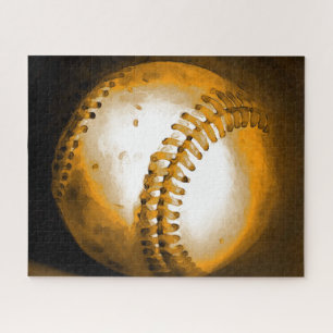 Baseball Artwork - Beliebter Sport Puzzle
