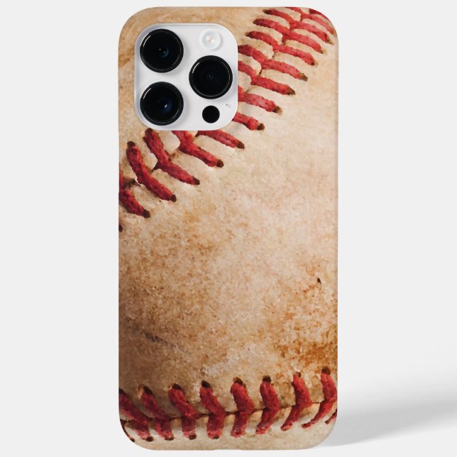 Baseball Artwork Case-Mate iPhone Hülle (Rückseite)