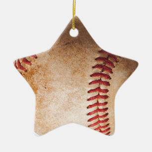 Baseball Artwork Keramikornament