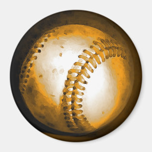 Baseball Artwork Magnet