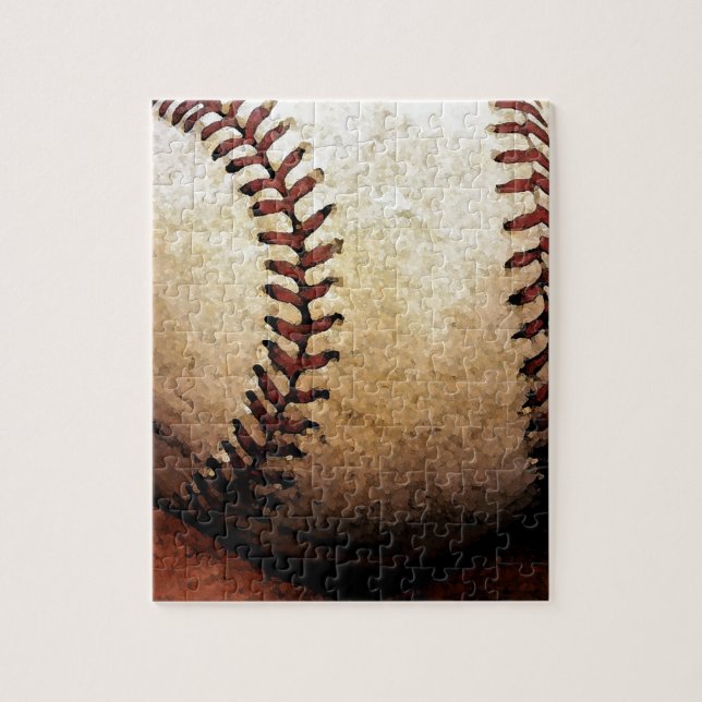 Baseball Artwork Puzzle (Vertikal)